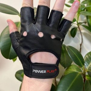 Рукавички для фітнесу PowerPlay 1572 Чорні M - Зображення 9