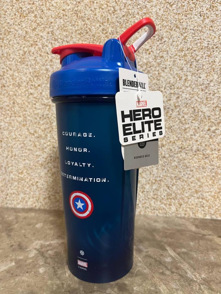 Шейкер спортивний BlenderBottle Classic Loop PRO 28oz/820ml Marvel Capitan Amerika (600557) - Зображення 5