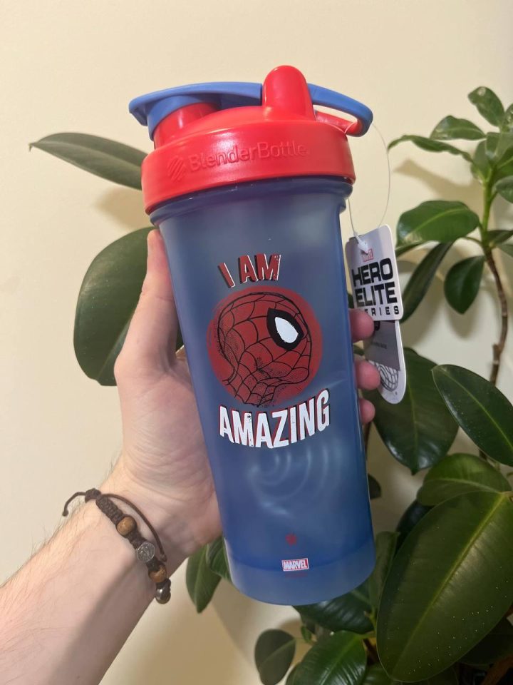Шейкер спортивний BlenderBottle Classic Loop PRO 28oz/820ml Marvel Spider Man (600558) - Зображення 3