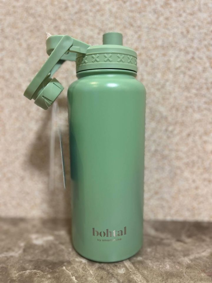 Пляшка для води металева Bohtal Insulated Sports Bottle 960 ml/32 oz Green - Зображення 6