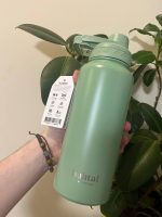 Пляшка для води металева Bohtal Insulated Sports Bottle 960 ml/32 oz Green - Зображення 7