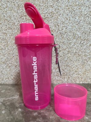 Шейкер спортивний SmartShake Slim 500ml Neon Pink - Зображення 10