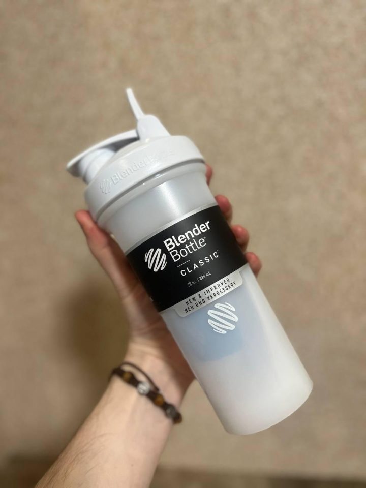 Шейкер спортивний BlenderBottle Classic Loop PRO 28oz/820ml White (500483) - Зображення 5