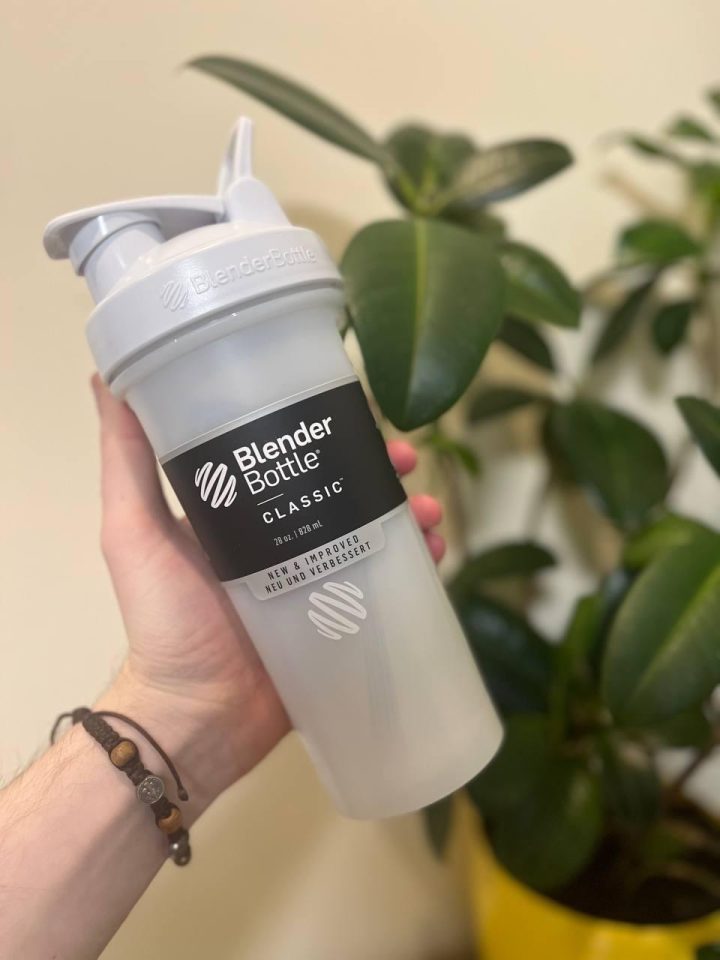 Шейкер спортивний BlenderBottle Classic Loop PRO 28oz/820ml White (500483) - Зображення 8