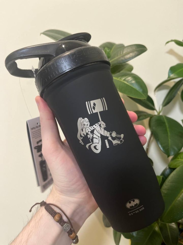Шейкер спортивний SmartShake Reforce 900ml DC Harley Quinn - Зображення 3