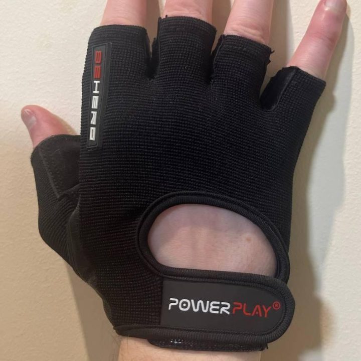 Рукавички для фітнесу і важкої атлетики PowerPlay 9200 чорні XL - Зображення 10