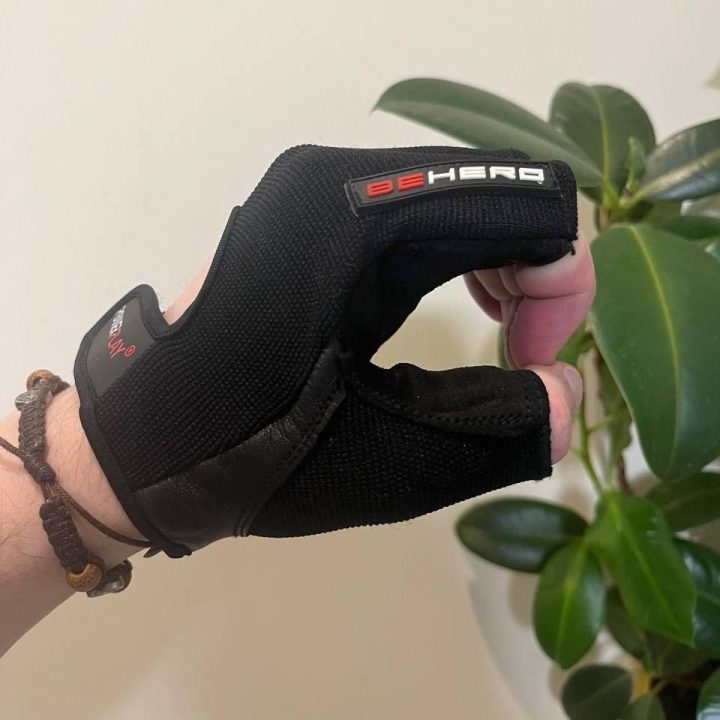 Рукавички для фітнесу і важкої атлетики PowerPlay 9200 чорні L - Зображення 5