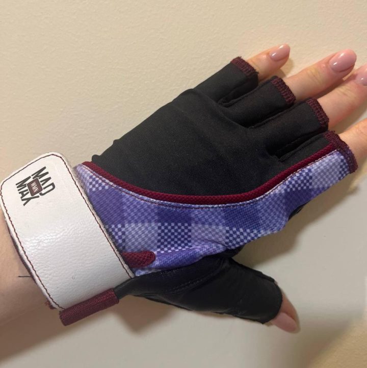 Рукавички для фітнесу MadMax MFG-911 Nine-eleven Black / perpito L - Зображення 2