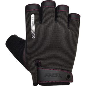 Рукавички для фітнесу RDX T2 Half Pink M - Зображення 5
