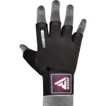 Рукавички для фітнесу RDX T2 Half Pink M - Зображення 3