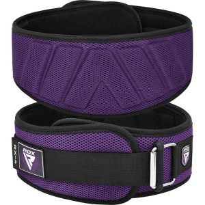 Пояс для важкої атлетики RDX RX4 EVA Curve неопреновий PURPLE S - Зображення 3