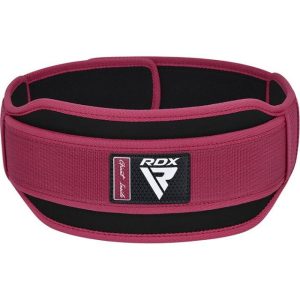 Пояс для важкої атлетики RDX RX5 Double Belt неопреновий Pink S - Зображення 4