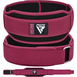 Пояс для важкої атлетики RDX RX5 Double Belt неопреновий Pink S - Зображення 8