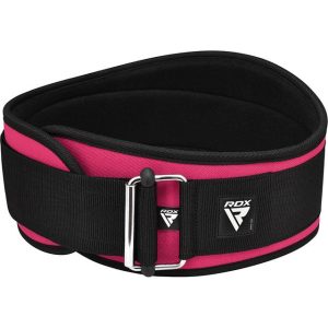 Пояс для важкої атлетики RDX RX3 EVA Curve неопреновий SHARP PINK-S - Зображення 4
