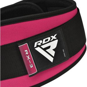 Пояс для важкої атлетики RDX RX3 EVA Curve неопреновий SHARP PINK-S - Зображення 3
