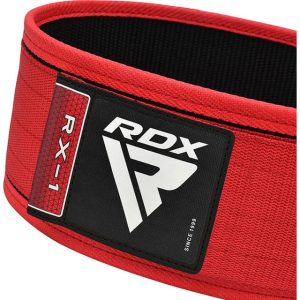 Пояс для важкої атлетики RDX RX1 Weight Lifting Belt RED-L - Зображення 4
