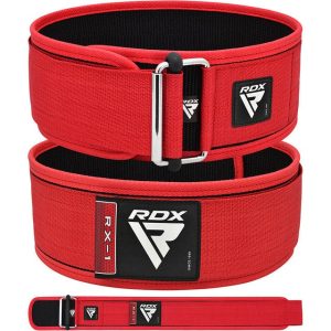 Пояс для важкої атлетики RDX RX1 Weight Lifting Belt RED-L - Зображення 6