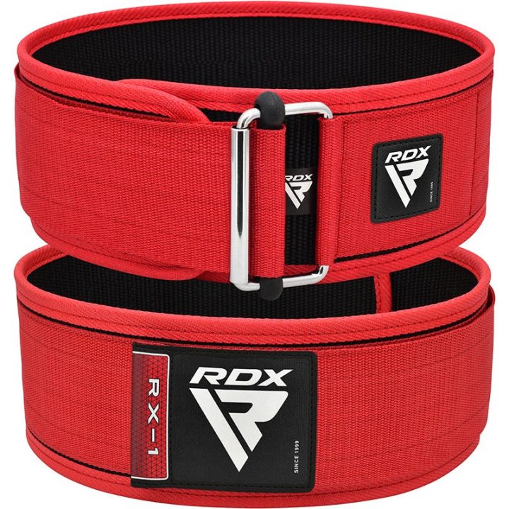 Пояс для важкої атлетики RDX RX1 Weight Lifting Belt RED-L - Зображення 2