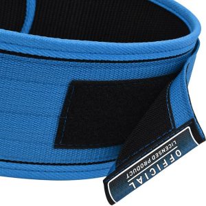 Пояс для важкої атлетики RDX RX1 Weight Lifting Belt BLUE-S - Зображення 3