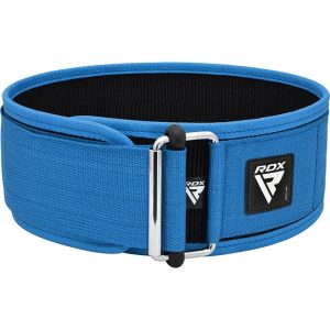 Пояс для важкої атлетики RDX RX1 Weight Lifting Belt BLUE-S - Зображення 4