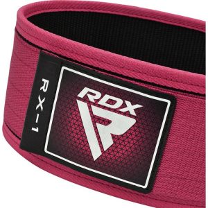 Пояс для важкої атлетики RDX RX1 Weight Lifting Belt PINK-XS - Зображення 3