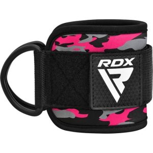 Манжети на щиколотку RDX GYM ANKLE PRO A4 CAMO PINK-PAIR - Зображення 5