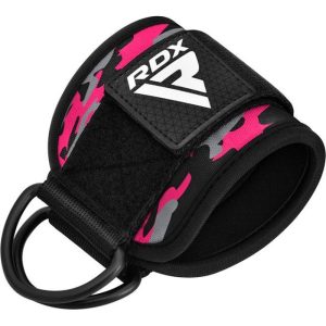 Манжети на щиколотку RDX GYM ANKLE PRO A4 CAMO PINK-PAIR - Зображення 4