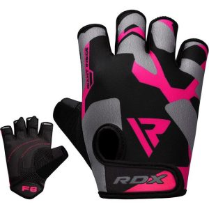 Рукавички для фітнесу RDX F6 Sumblimation PINK M - Зображення 5