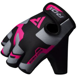 Рукавички для фітнесу RDX F6 Sumblimation PINK S - Зображення 3