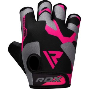 Рукавички для фітнесу RDX F6 Sumblimation PINK S - Зображення 5
