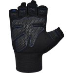 Рукавички для фітнесу RDX W1 HALF BLUE-M - Зображення 2