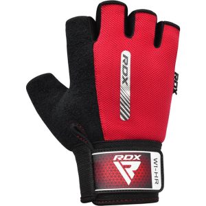 Рукавички для фітнесу RDX W1 HALF RED-XL - Зображення 3