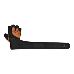Рукавички для фітнесу RDX MICRO TAN/BLACK PLUS-L - Зображення 5