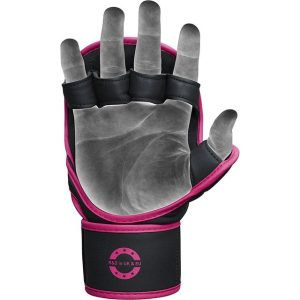 Рукавиці для ММА F6 MATTE PINK PLUS-XS/S  (капа в комплекті) - Зображення 3