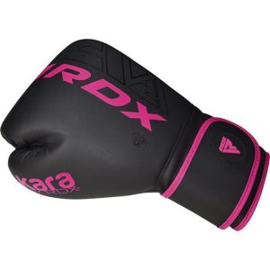 Боксерські рукавиці RDX F6 MATTE PINK-12OZ (капа в комплекті) - Зображення 3
