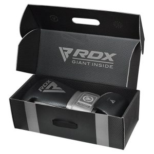Боксерські рукавиці RDX  MARK PRO SPARRING TRI LIRA 2 SILVER-10 унцій (капа в комплекті) - Зображення 5