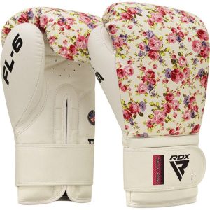 Боксерські рукавиці RDX  FL-6 WHITE-12 унцій (капа в комплекті) - Зображення 3