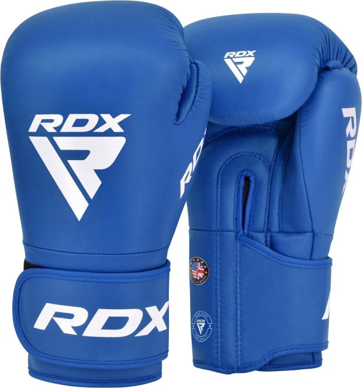 Боксерські рукавиці RDX AS1 BLUE 12 унцій (капа в комплекті) - Зображення 2