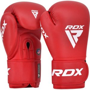 Боксерські рукавиці RDX  AS2 RED-12 унцій (капа в комплекті) - Зображення 3
