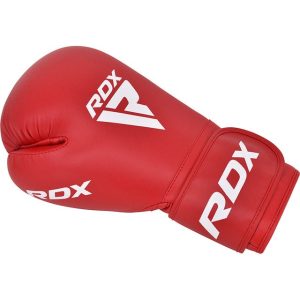 Боксерські рукавиці RDX  AS2 RED-12 унцій (капа в комплекті) - Зображення 5