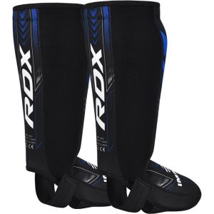 Захист для гомілок та стоп RDX NEOPRENE SHIN INSTEP IMMAF-1-BLUE-M - Зображення 3