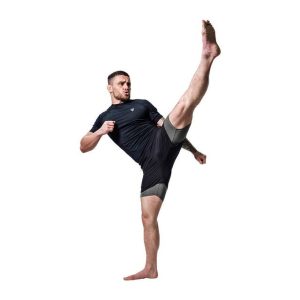 Компресійні шорти для RDX MMA T16 2-в-1 BLACK/GREY-M - Зображення 6