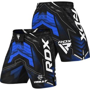 Шорти MMA SHORTS IMMAF-1-BLUE-XL - Зображення 5