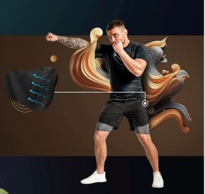 Компресійні шорти для RDX MMA T16 2-в-1 BLACK/GREY-M - Зображення 7