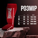 Захист гомілки і стопи PowerPlay 3054 Classic Shin Червоні L - Зображення 6