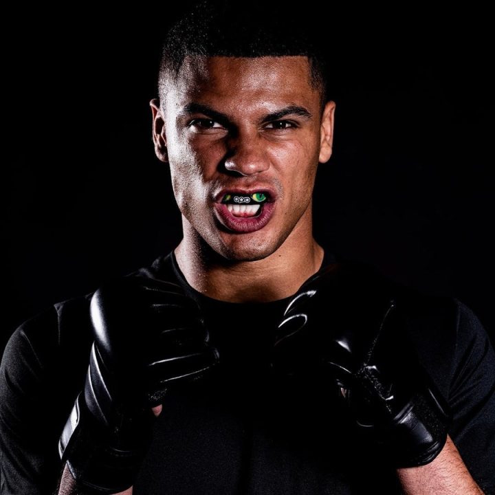 Капа OPRO Instant Eyes доросла (вік 11+) Black/Green (art.102524001) - Зображення 4