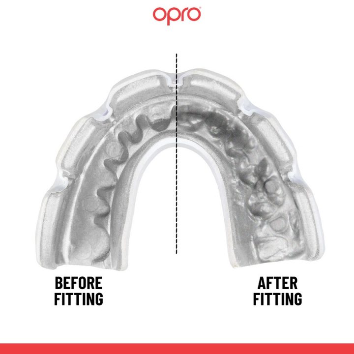 Капа OPRO Instant Single Colour Braces доросла (вік 11+) Clear (art.102522007) - Зображення 4