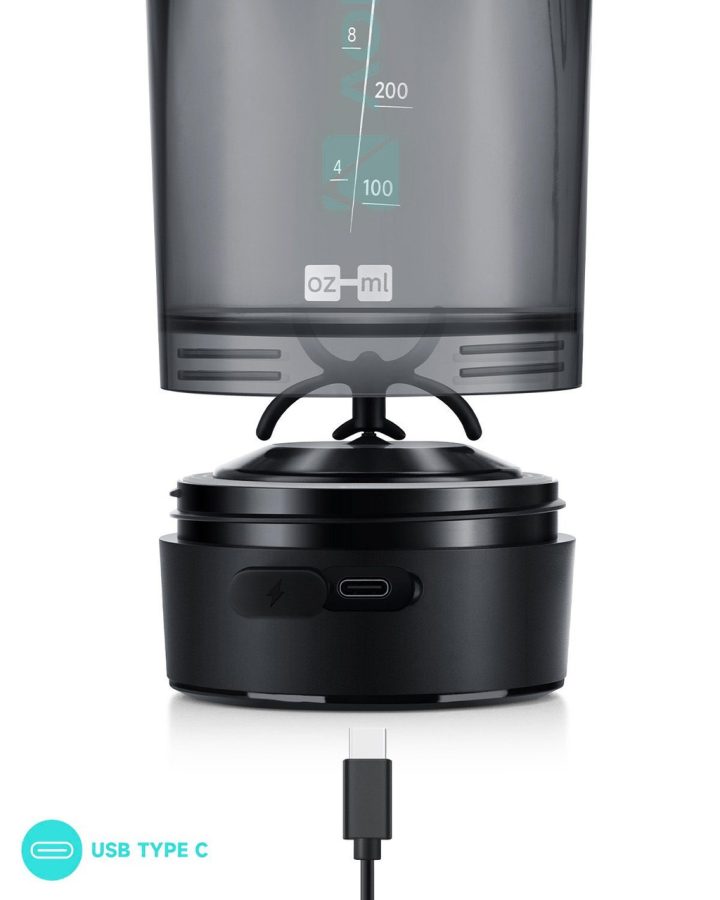 Шейкер спортивний електричний VOLTRX Gallium 600 мл. Tritan Green mint - Зображення 7