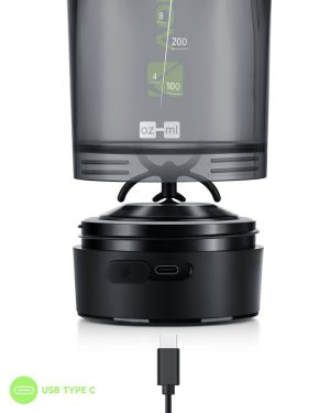 Шейкер спортивний електричний VOLTRX Gallium 600 мл. Tritan Green - Зображення 7