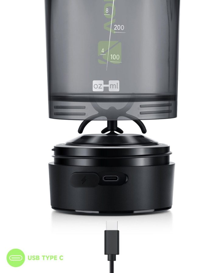 Шейкер спортивний електричний VOLTRX Gallium 600 мл. Tritan Green - Зображення 7